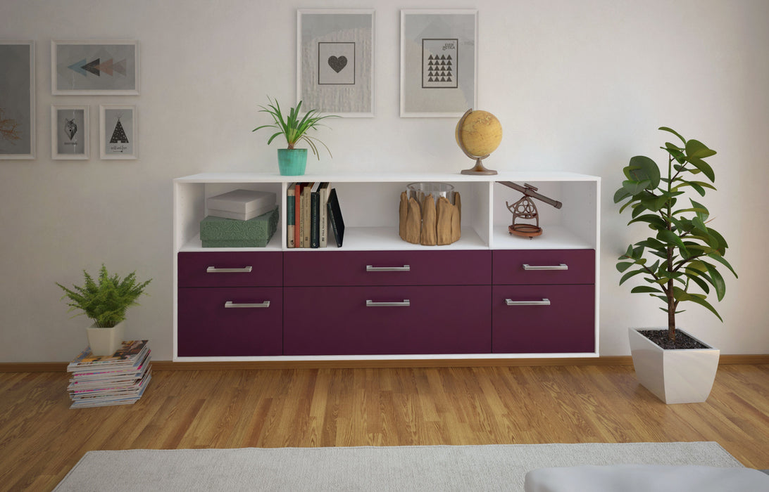 Sideboard Cary, Lila Front (180x79x35cm) - Dekati GmbH