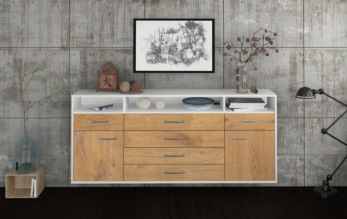 Sideboard Bellevue, Eiche Front (180x79x35cm) - Dekati GmbH