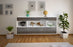 Sideboard Clarksville, Grau Front (180x79x35cm) - Dekati GmbH