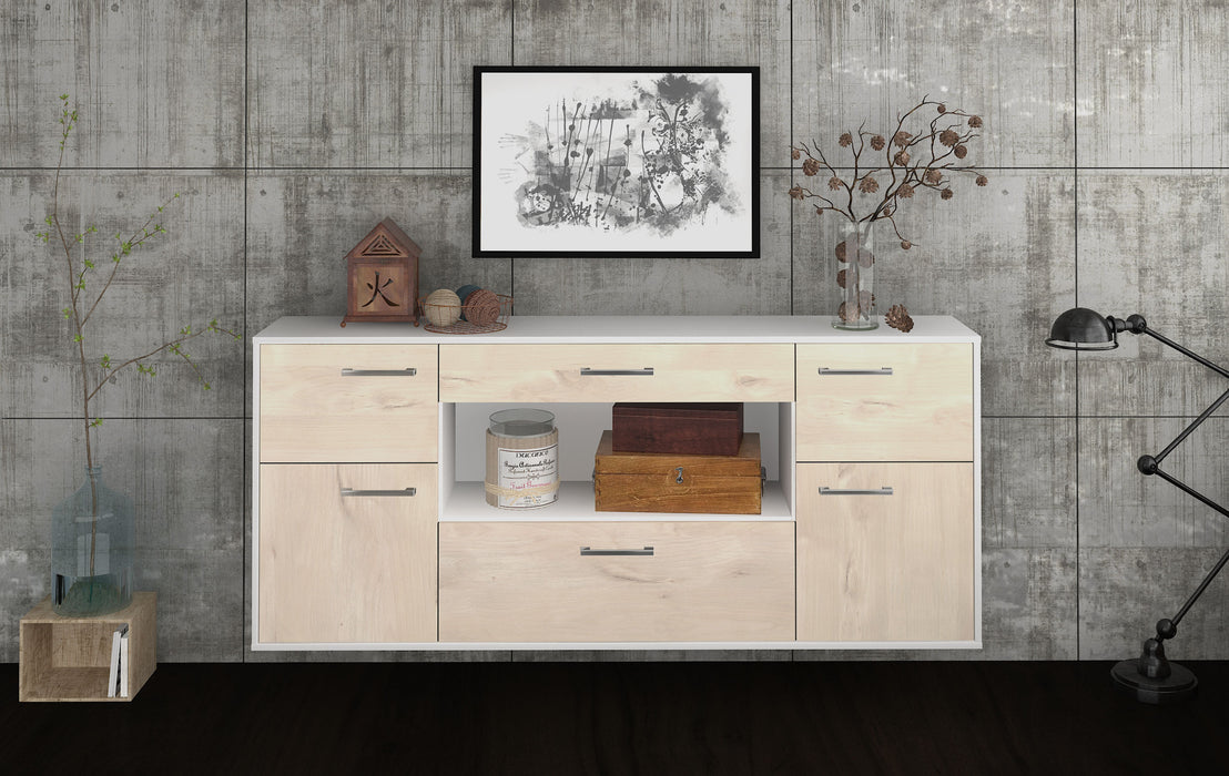 Sideboard Visalia, Zeder Front (180x79x35cm) - Dekati GmbH