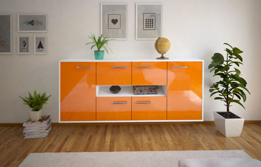 Sideboard Stamford, Orange Front (180x79x35cm) - Dekati GmbH
