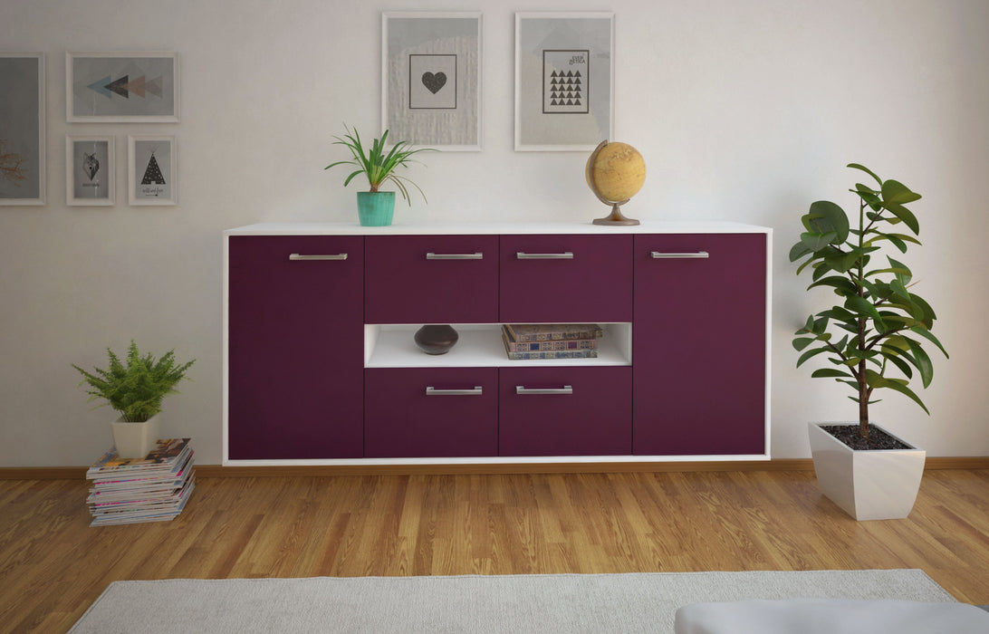 Sideboard Stamford, Lila Front (180x79x35cm) - Dekati GmbH