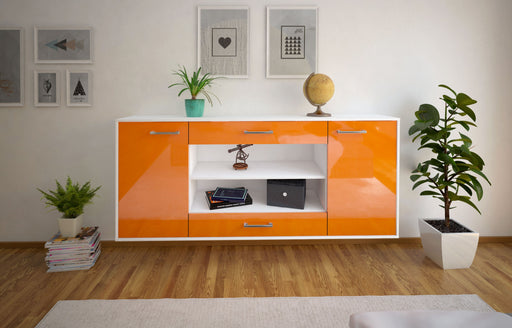 Sideboard Olathe, Orange Front (180x79x35cm) - Dekati GmbH