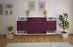 Sideboard Evansville, Lila Front (180x79x35cm) - Dekati GmbH