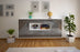 Sideboard Ann Arbor, Grau Front (180x79x35cm) - Dekati GmbH