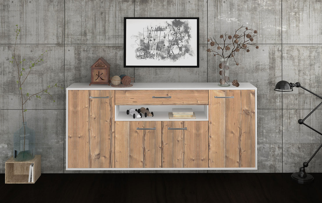 Sideboard Lansing, Pinie Front (180x79x35cm) - Dekati GmbH