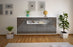 Sideboard Lansing, Grau Front (180x79x35cm) - Dekati GmbH