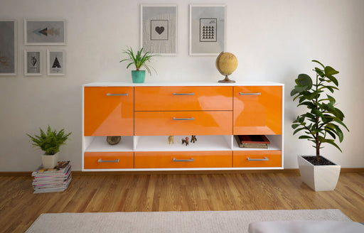 Sideboard Lafayette, Orange Front (180x79x35cm) - Dekati GmbH