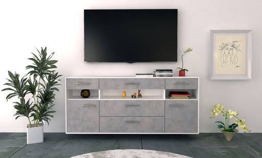 Sideboard Inglewood, Beton Front (180x79x35cm) - Dekati GmbH