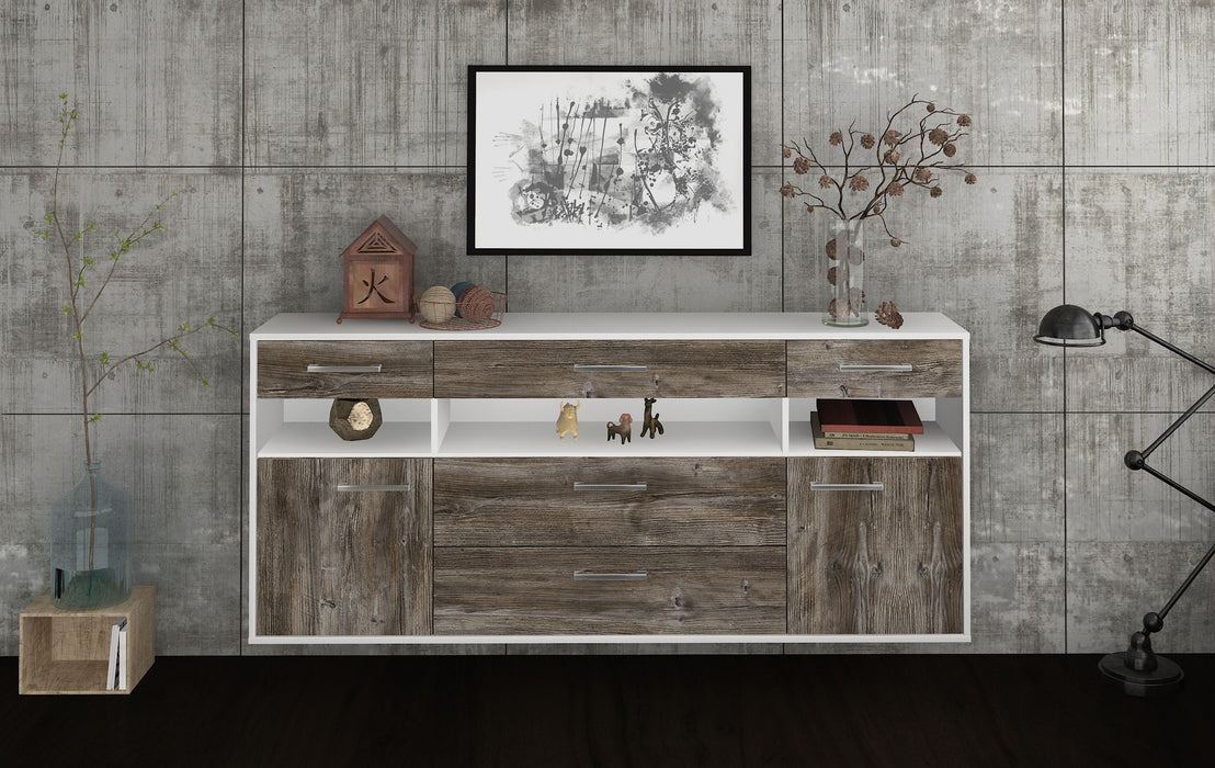 Sideboard Inglewood, Treibholz Front (180x79x35cm) - Dekati GmbH