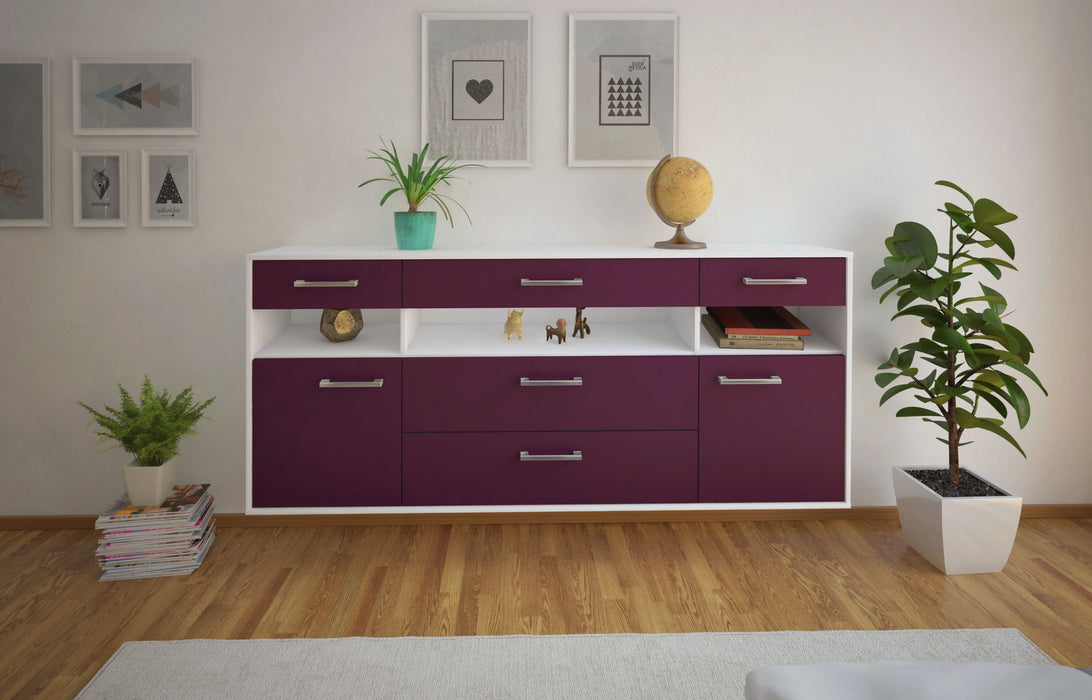 Sideboard Inglewood, Lila Front (180x79x35cm) - Dekati GmbH