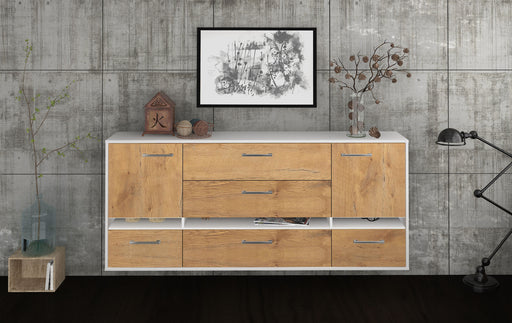 Sideboard Athens, Eiche Front (180x79x35cm) - Dekati GmbH