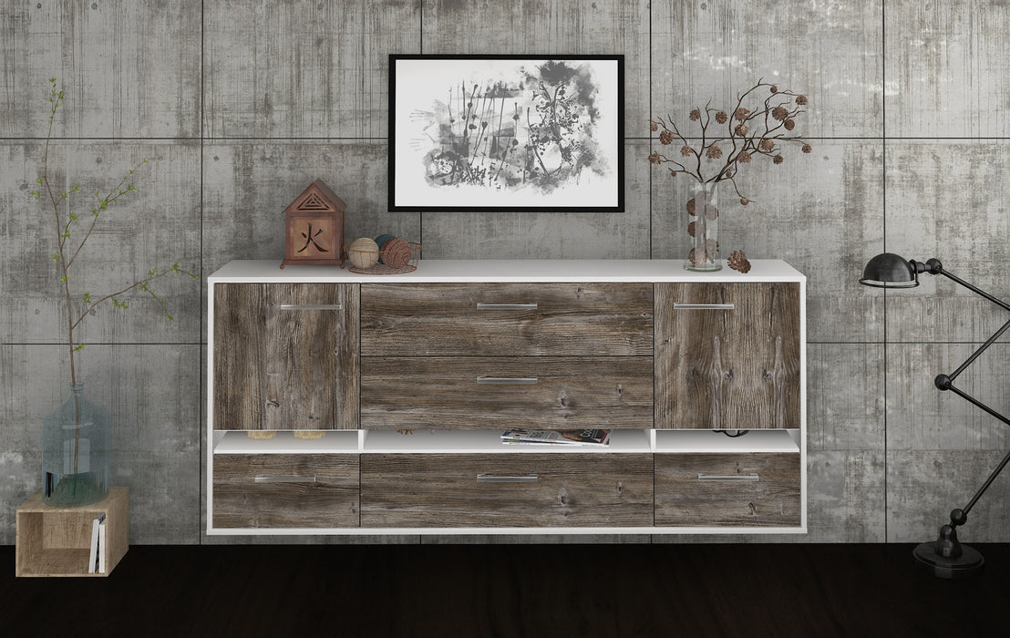 Sideboard Athens, Treibholz Front (180x79x35cm) - Dekati GmbH