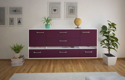 Sideboard Athens, Lila Front (180x79x35cm) - Dekati GmbH