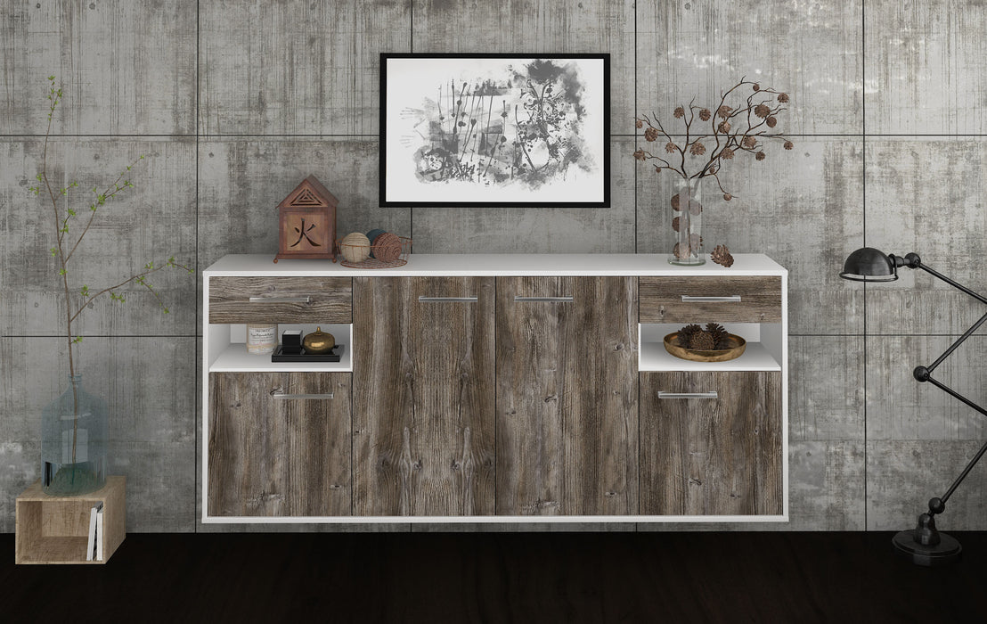 Sideboard Killeen, Treibholz Front (180x79x35cm) - Dekati GmbH