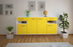 Sideboard Killeen, Gelb Front (180x79x35cm) - Dekati GmbH