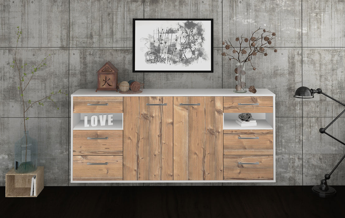 Sideboard Thornton, Pinie Front (180x79x35cm) - Dekati GmbH