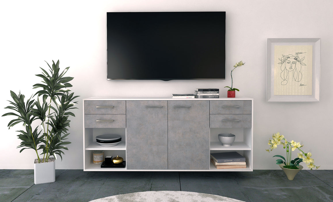 Sideboard Independence, Beton Front (180x79x35cm) - Dekati GmbH