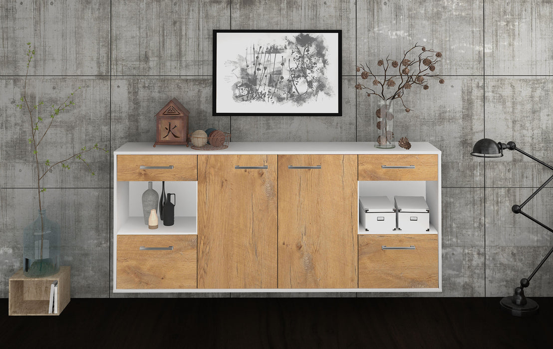 Sideboard Charleston, Eiche Front (180x79x35cm) - Dekati GmbH