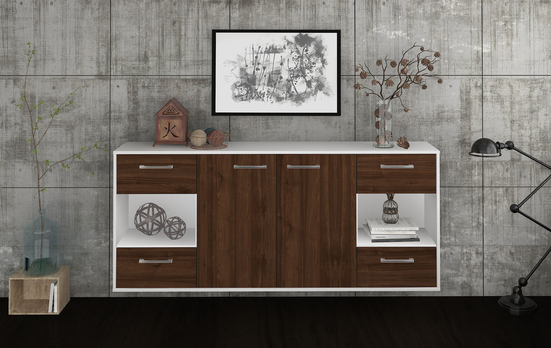 Sideboard Santa Clara, Walnuss Front (180x79x35cm) - Dekati GmbH