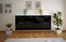 Sideboard Costa Mesa, Schwarz Front (180x79x35cm) - Dekati GmbH