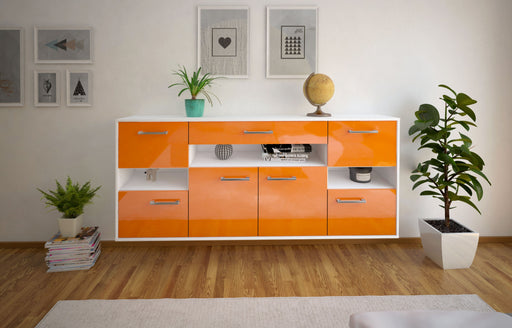 Sideboard Downey, Orange Front (180x79x35cm) - Dekati GmbH