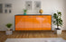 Sideboard Lakewood, Orange Front (180x79x35cm) - Stil.Zeit Möbel GmbH