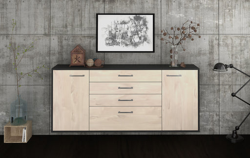 Sideboard Alexandria, Zeder Front (180x79x35cm) - Stil.Zeit Möbel GmbH