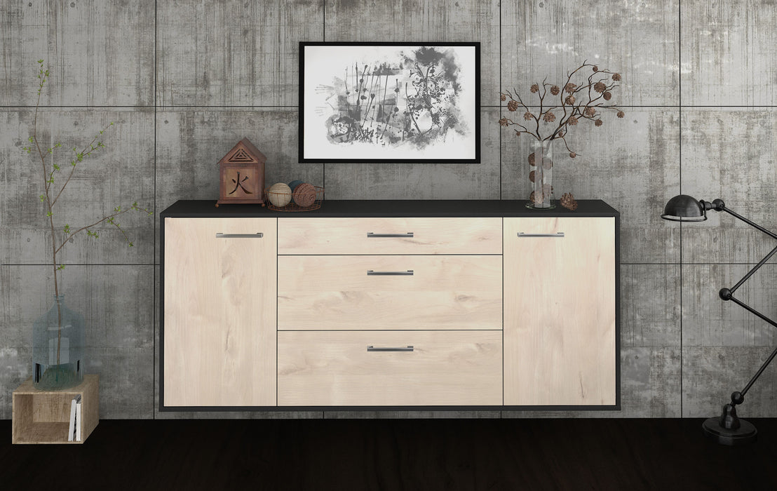 Sideboard Syracuse, Zeder Front (180x79x35cm) - Stil.Zeit Möbel GmbH