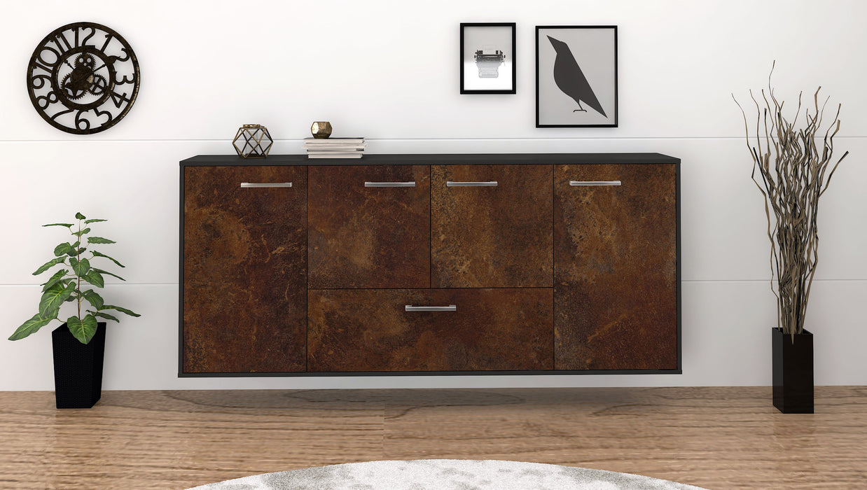 Sideboard Escondido, Rost Front (180x79x35cm) - Stil.Zeit Möbel GmbH