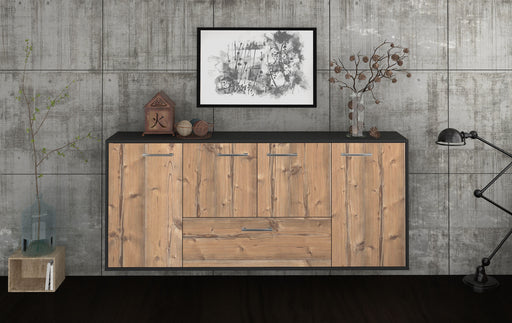 Sideboard Escondido, Pinie Front (180x79x35cm) - Stil.Zeit Möbel GmbH