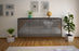 Sideboard Escondido, Grau Front (180x79x35cm) - Stil.Zeit Möbel GmbH