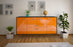 Sideboard Orange, Orange Front (180x79x35cm) - Stil.Zeit Möbel GmbH