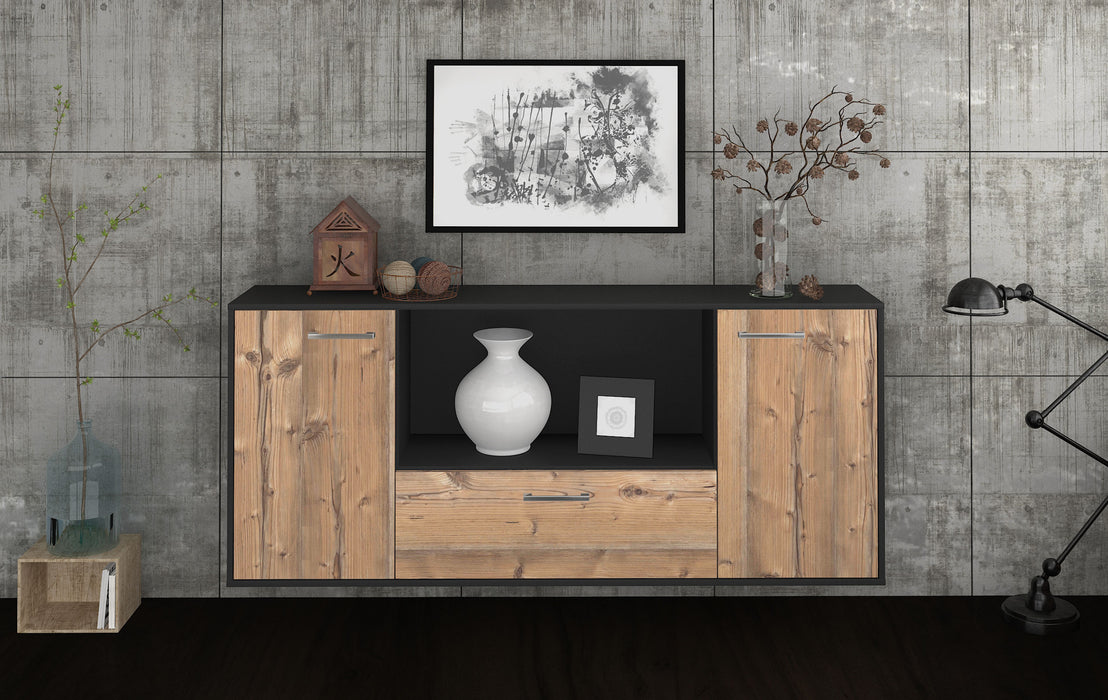 Sideboard Fort Collins, Pinie Front (180x79x35cm) - Stil.Zeit Möbel GmbH