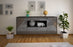 Sideboard East Los Angeles, Grau Front (180x79x35cm) - Stil.Zeit Möbel GmbH