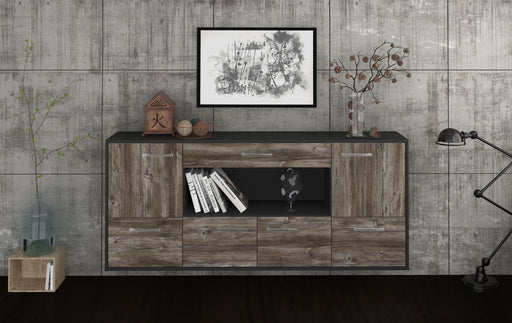 Sideboard Fullerton, Treibholz Front (180x79x35cm) - Stil.Zeit Möbel GmbH