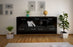 Sideboard Fullerton, Schwarz Front (180x79x35cm) - Stil.Zeit Möbel GmbH