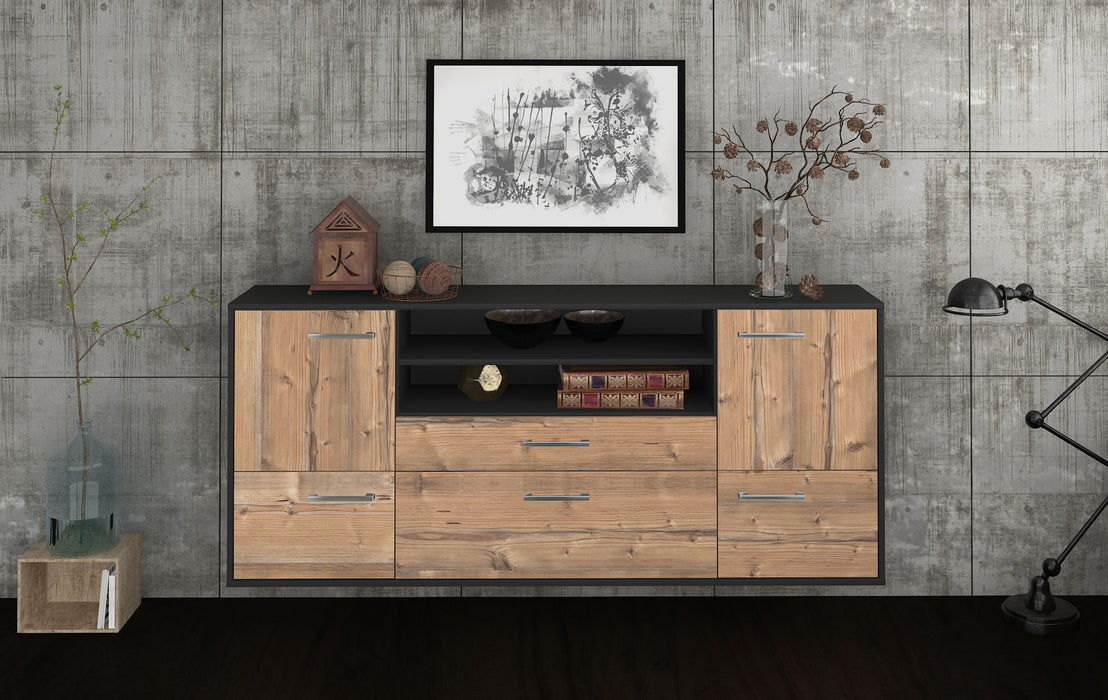 Sideboard Elk Grove, Pinie Front (180x79x35cm) - Stil.Zeit Möbel GmbH