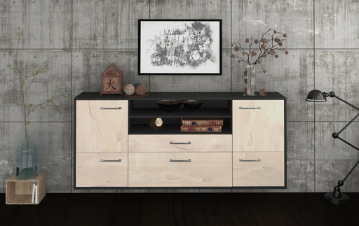 Sideboard Elk Grove, Zeder Front (180x79x35cm) - Stil.Zeit Möbel GmbH