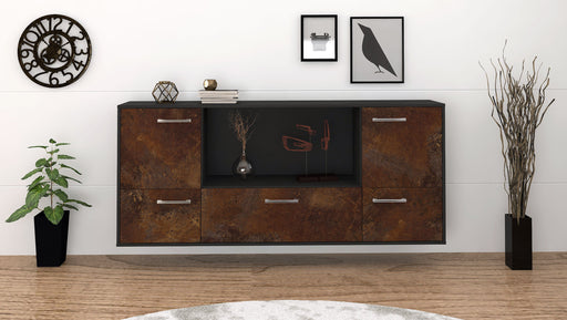 Sideboard Sunnyvale, Rost Front (180x79x35cm) - Stil.Zeit Möbel GmbH