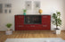 Sideboard Sunnyvale, Bordeaux Front (180x79x35cm) - Stil.Zeit Möbel GmbH