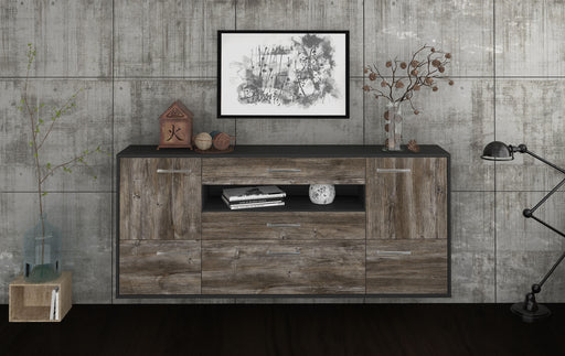 Sideboard Savannah, Treibholz Front (180x79x35cm) - Stil.Zeit Möbel GmbH