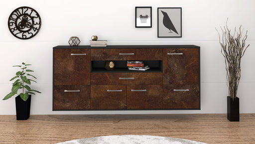 Sideboard McAllen, Rost Front (180x79x35cm) - Stil.Zeit Möbel GmbH