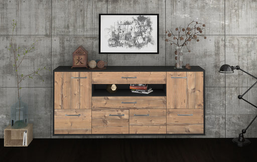 Sideboard McAllen, Pinie Front (180x79x35cm) - Stil.Zeit Möbel GmbH