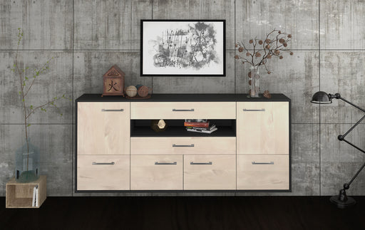 Sideboard McAllen, Zeder Front (180x79x35cm) - Stil.Zeit Möbel GmbH