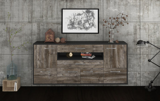 Sideboard McAllen, Treibholz Front (180x79x35cm) - Stil.Zeit Möbel GmbH