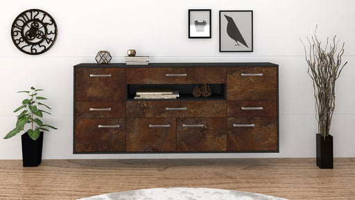 Sideboard Coral Springs, Rost Front (180x79x35cm) - Stil.Zeit Möbel GmbH