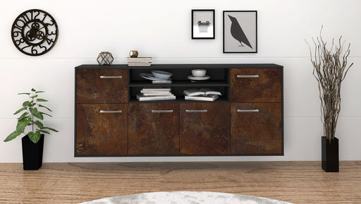 Sideboard Cedar Rapids, Rost Front (180x79x35cm) - Stil.Zeit Möbel GmbH