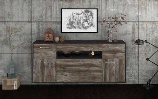 Sideboard Elizabeth, Treibholz Front (180x79x35cm) - Stil.Zeit Möbel GmbH