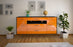 Sideboard Elizabeth, Orange Front (180x79x35cm) - Stil.Zeit Möbel GmbH